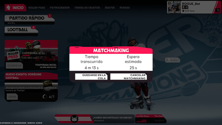 Roller Champions Jugadores