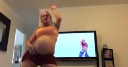 No te pierdas a esta madre bailando Justin Bieber para inducir su parto (4 horas después se ponía de parto)
