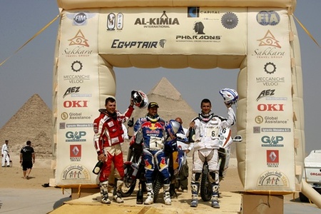 Podium Rally Faraones 2009