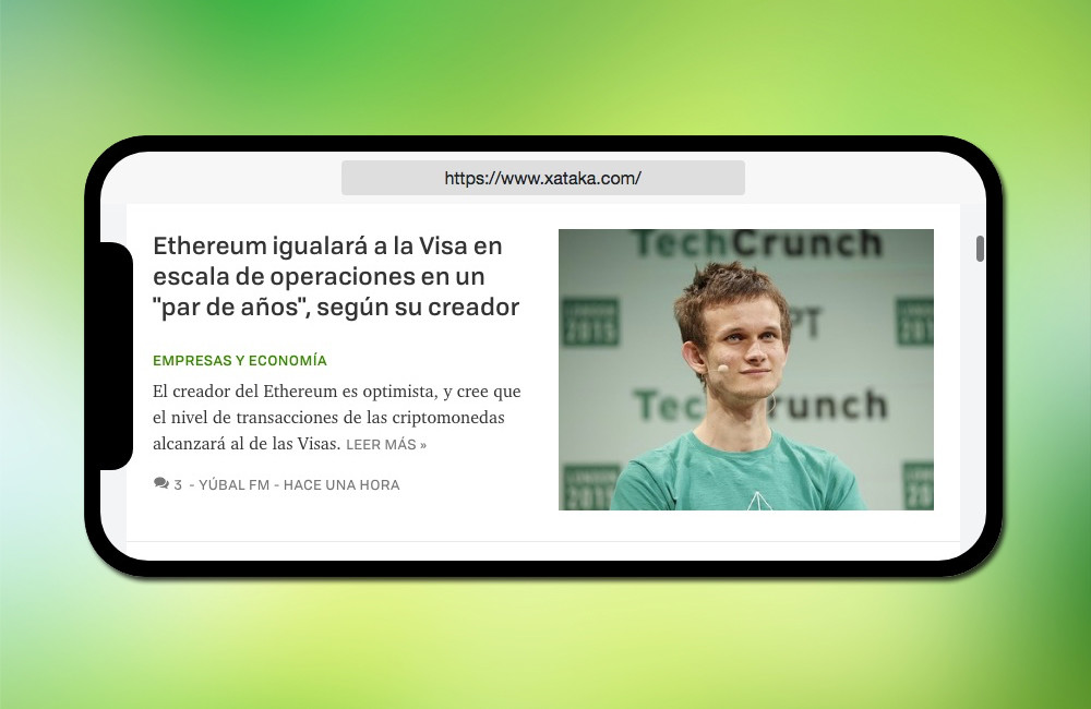 Mira cómo se ve tu web desde un iPhone X