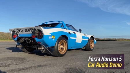 Forza Horizon 5 promete el mejor sonido de la historia con este ruidoso vídeo: de un Lancia Stratos a un camión de carreras