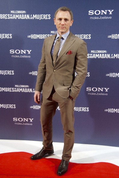 Daniel Craig de estreno en Madrid en la promoción de Millenium