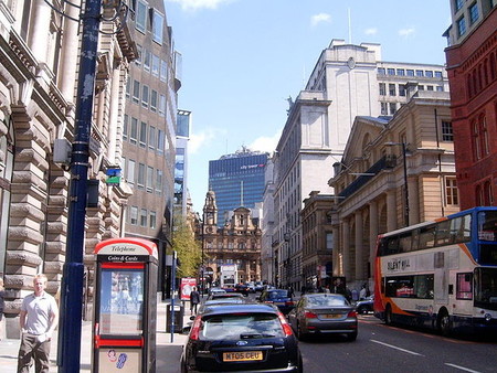 El centro de Manchester es tan interesante a causa de la explosión de una bomba del IRA 