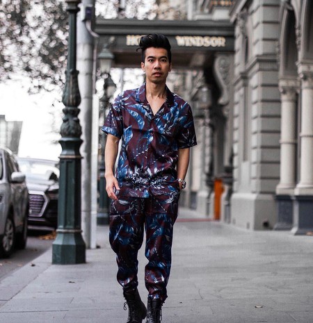Conoce a Austin Levine, el bloguero que nos muestra cómo los prints se llevan por encima de todo en verano