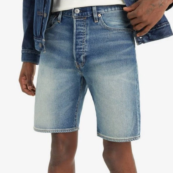 Levi's SHORTS 501 ORIGINAL AZUL