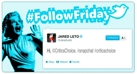 #FollowFriday de Poprosa: cómo se lo pasaron los famosos en los Critics' Choice Awards