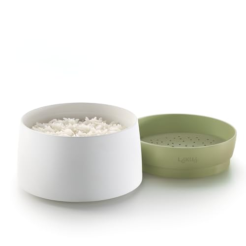 Lékué Bol para cocinar Quinoa, Arroz y Cereal 