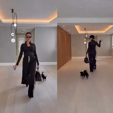 El nuevo piso de lujo de Georgina en Madrid: sin cocina pero con diseño de hotel de alta gama 