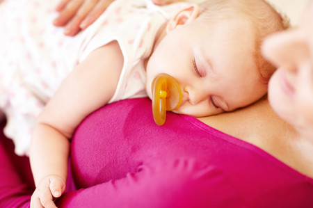 Bebe Dormida Con Chupete