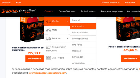 Carnet Cambio Automatico Multa