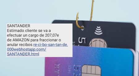Cómo saben tu teléfono los estafadores que te envían SMS con phishing haciéndose pasar por Santander, Correos o Amazon