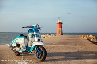 The Barber's Lambretta, personalización clásica
