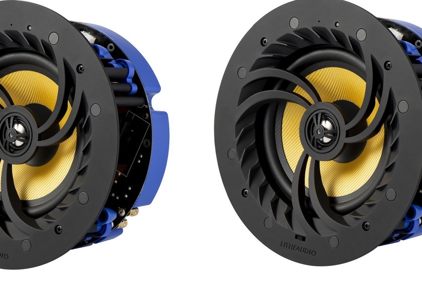 Estos altavoces para empotrar de Lithe Audio vienen con amplificador de
