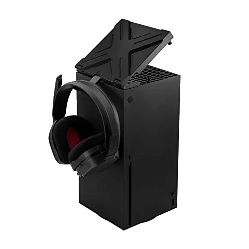 Wigearss Funda Protectora Antipolvo para Xbox Series X con Soporte Auriculares