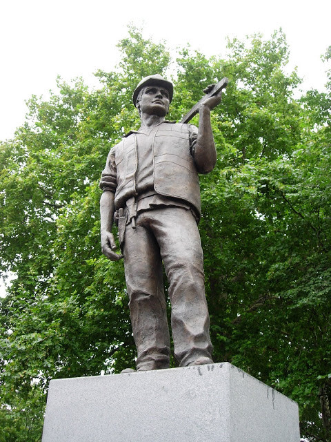 El monumento al "paleta", una estatua poco conocida de Londres