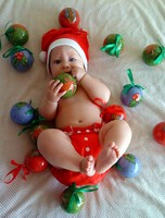 La foto de tu bebé: la más dulce Navidad