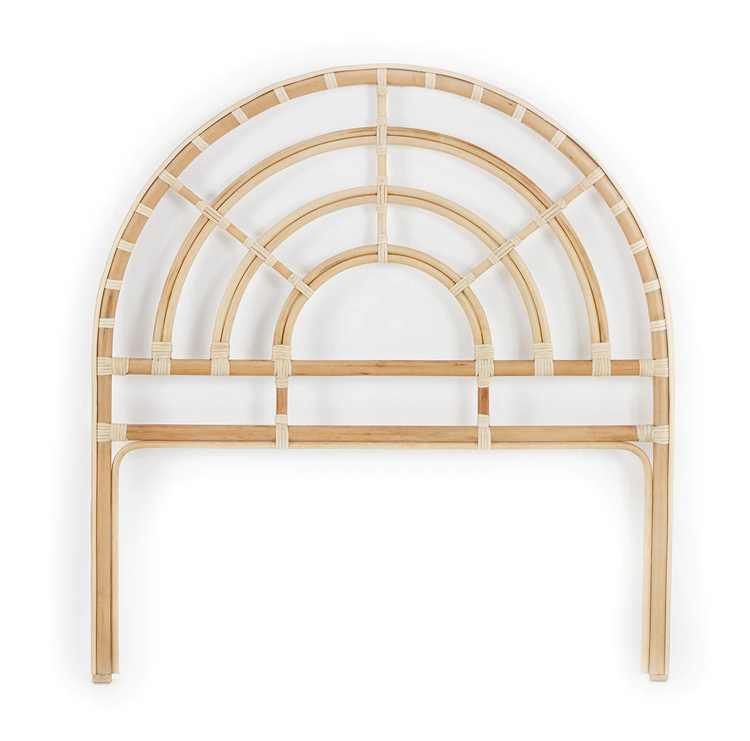 Cabecero cama infantil de ratán