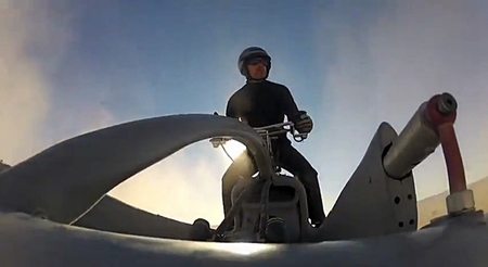 La moto voladora de Star Wars ¡Funciona!