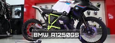 ¡Qué bestia! A esta BMW GS le han metido la tijera para hacer una preciosa moto de enduro. Y hay vídeo