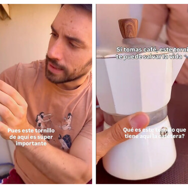 Esta es la vital función del tornillo de las cafeteras italianas: puede llegar a salvarte la vida 