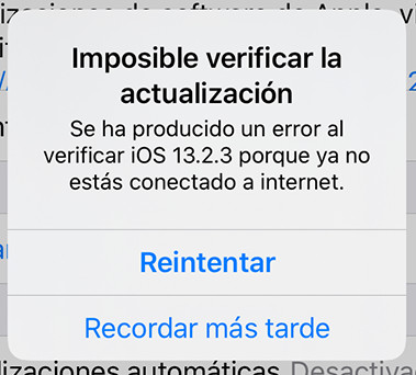 Verificar Actualizacion