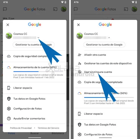 Google Fotos Sin Cuenta