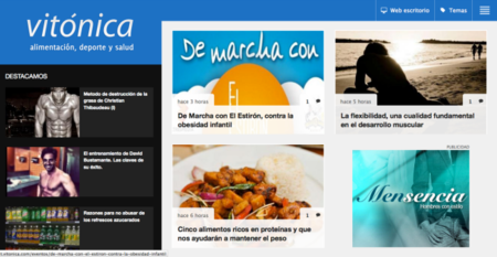 Vitónica se adapta a tu tablet