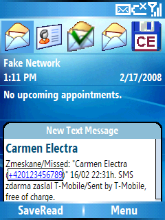 Muestra tus SMS con Windows Mobile para smartphones