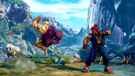 Personaje Oro Street Fighter