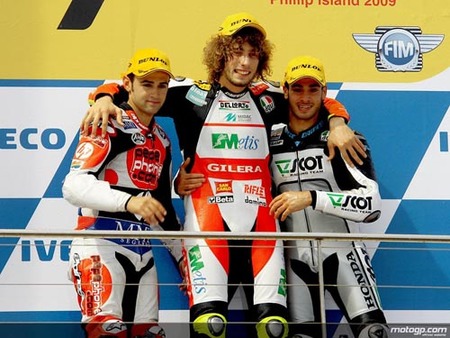 Podio Australia 250 en 2009