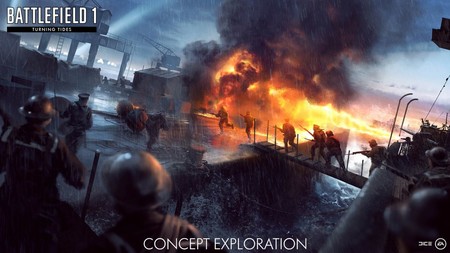 El Mar del Norte llega hasta Battlefield 1: Turning Tides, y DICE nos trae su tráiler de lanzamiento