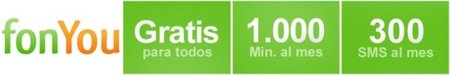 FonYou elimina su cuota mensual y mejora condiciones incluyendo más minutos y SMS