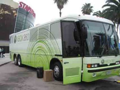 Dentro del Blogger Bus de Microsoft