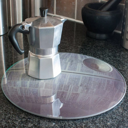 Tabla de cortar Estrella de la Muerte de Star Wars por sólo 6,50 euros en Amazon