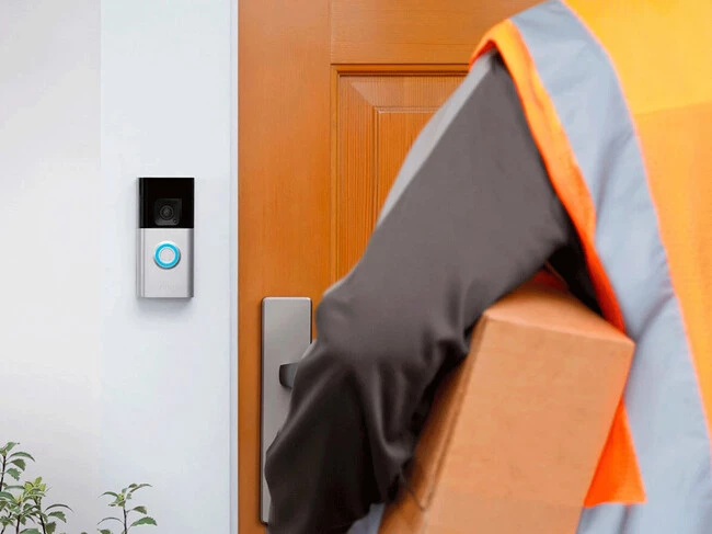 Ring videotimbre con batería (Battery Video Doorbell)
