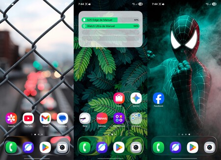 Liquid Glass en Galaxy