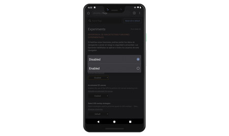 Chrome Flags Android