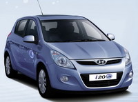 Hyundai i20 blue