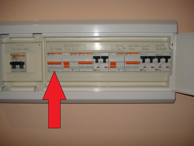 Cuadro De Seguridad Electrica En Una Vivienda89