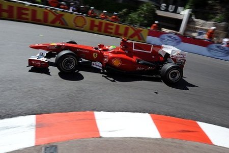 Felipe Massa salva los trastos de Ferrari en los libres 3 de Mónaco con el segundo mejor tiempo