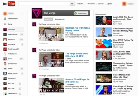 YouTube está probando un nuevo diseño de su portal