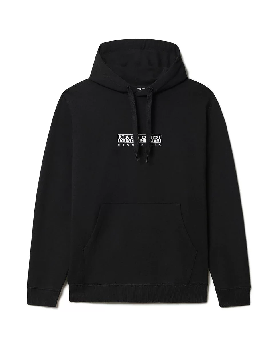 Sudadera de hombre B-box H 1 en color negro con capucha