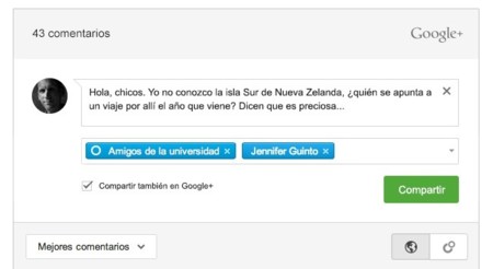 Google estrena los comentarios de Google+ en Blogger