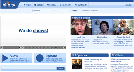 Blip.tv con nueva cara
