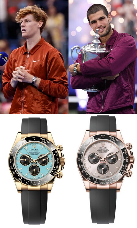 Termino El Us Open Y Carlos Alcaraz No Fue El Unico Triunfador Tambien Se Lleva La Copa Este Rolex Que Fue El Mas Visto Entre Los Hombres Con Mas Estilo En El Torneo