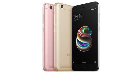 Oferta Flash: Xiaomi Redmi 5A, en versión global, por sólo 67,97 euros y envío gratis
