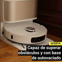 Este robot aspirador es el que compraría con alfombras o mascotas en casa: tiene base de autovaciado y hoy marca precio mínimo 