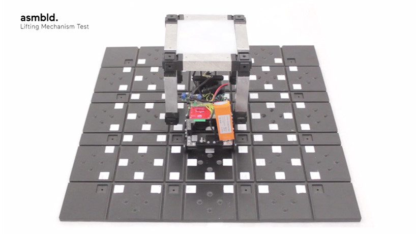 Este sistema de robots será capaz de montar cualquier habitación en