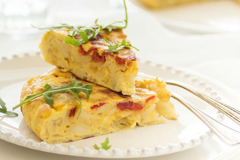 Esta es mi receta de tortilla favorita para cenar que me soluciona el
