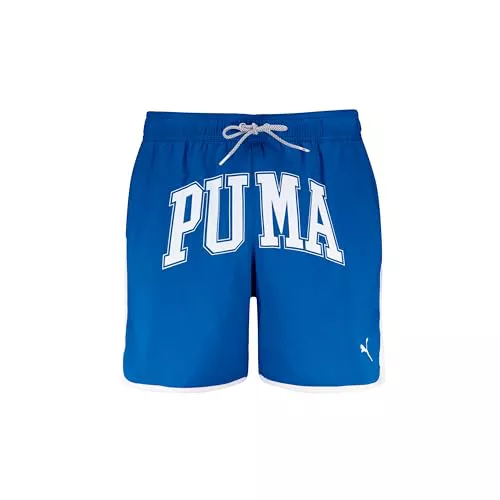 Puma Mid Length, Pantalones Cortos de los Hombres, Vivid Blue,